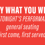 Pay What You Will Thursday